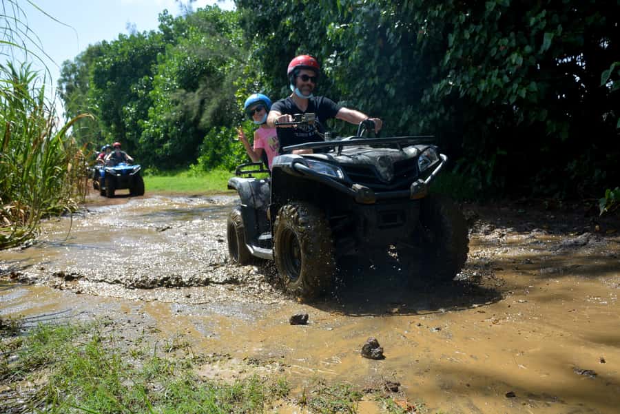 2-Hour Quad Bike Tour of the Wild South of Mauritius - 11 miles of trails in the dirt, and what that feels like