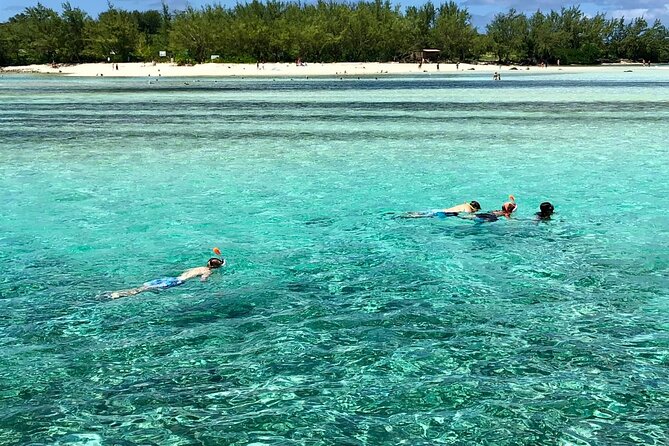 All inclusive CATAMARAN with BBQ : Ile aux cerf & GRSE waterfall - BBQ lunch on board: food options, alcohol, and what it feels like