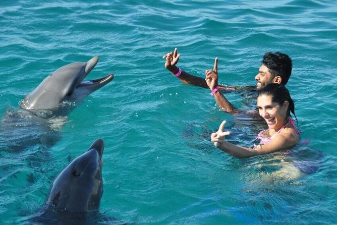 Catamaran Cruise to Ile Aux Bénitiers: Dolphin watch, Crystal Rock & Transfer - Crystal Rock swim and snorkeling breaks: gorgeous views, crowded timing, and gear reality