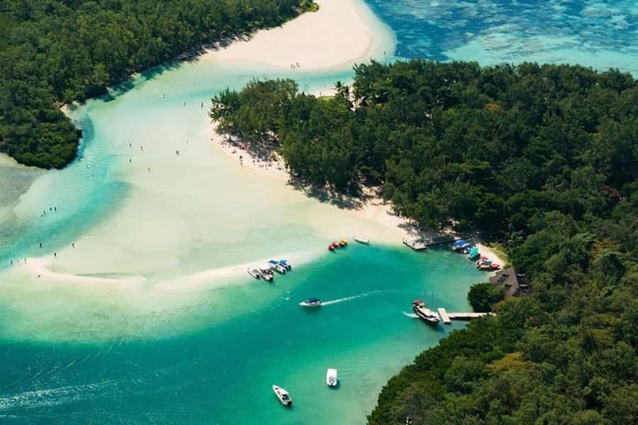 Catamaran trip to Ile Aux Cerfs With Two Way Transportation - Door-to-door A/C pickup to the harbor, then straight to island mode