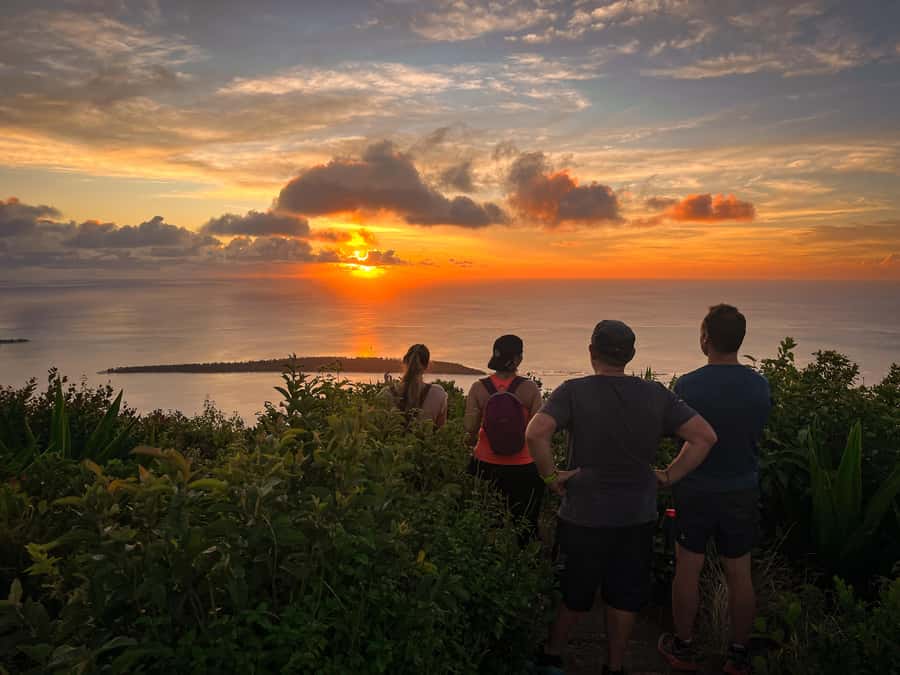 Chamarel: Sunset Mountain Hike - Kevin and the guide style that keeps the hike fun