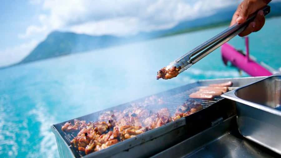 Discover Mauritius: Dolphin Watch, Snorkeling, BBQ Lunch - BBQ Lunch and Drinks: The Part That Seems to Land Well