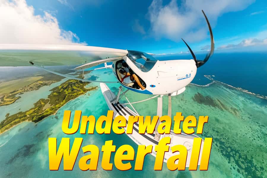 East Coast Mauritius Private Scenic Seaplane Tour - From Palmar Beach to Belle Mare: what you see right after takeoff