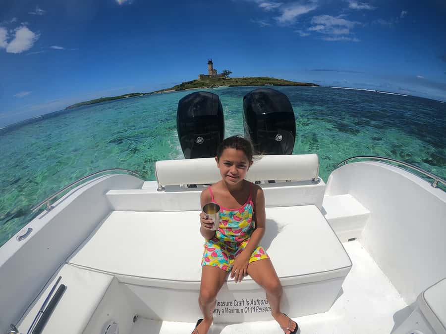 From Blue Bay: Ile aux Cerfs Speedboat Excursion with BBQ - Ile aux Aigrettes return snorkeling break (45 minutes)