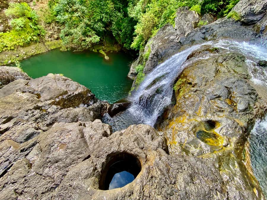From Quatre Cocos: Tamarind Falls Hiking Day Trip - Tamarind Falls hike, Rivière Tamarin to the big water finish