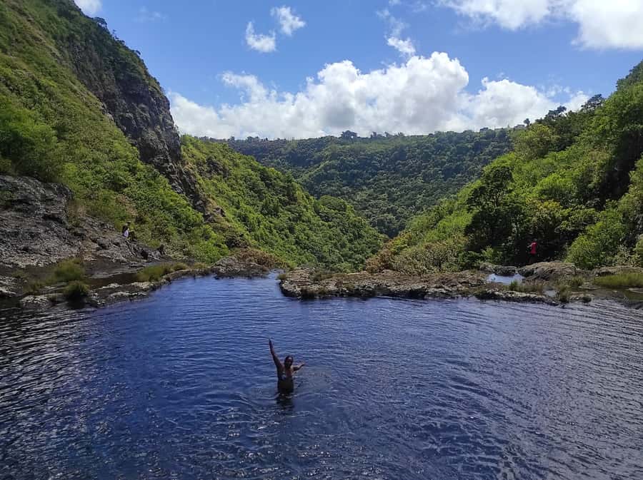 From Quatre Cocos: Tamarind Falls Hiking Day Trip - Hotel pickup in Mauritius, small-group comfort, and transport