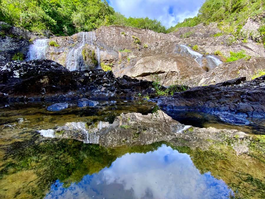 From Quatre Cocos: Tamarind Falls Hiking Day Trip - Quick comparison in your head: hike-plus-water versus waterfall-only