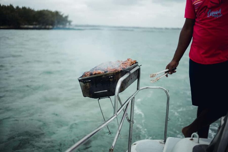 Full-day Catamaran Cruise to Ile aux Cerfs with Lunch - From Trou d’Eau Douce to GRSE Waterfall by Speedboat