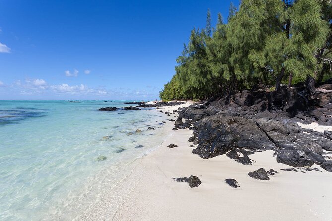 Full Day Shared Tour Catamaran to Ile Aux Cerfs - Ile aux Cerfs lagoon time: sea views plus the BBQ rhythm