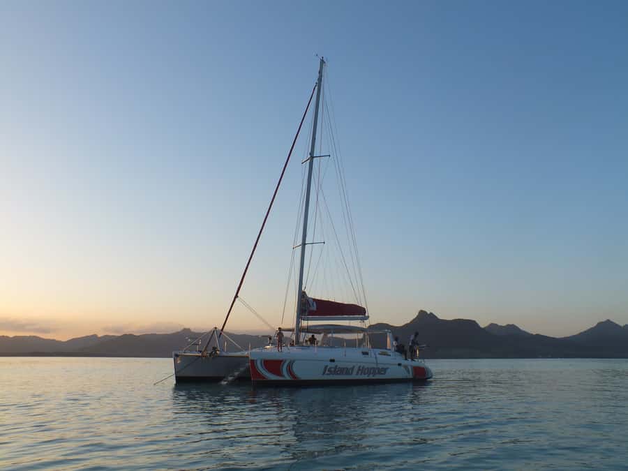 Ile aux Aigrettes: Private Sunset Cruise Tour - Swim Time and Snorkel Reality (Bring Your Gear)