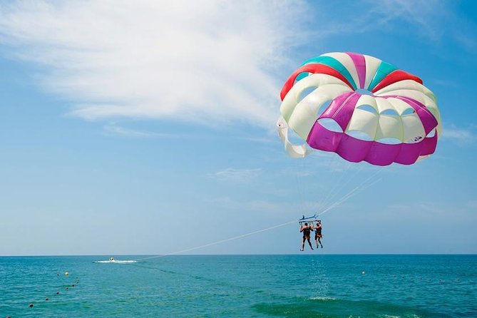 Ile aux Cerf: Speed boat with Parasailing & Tube Riding and Lunch - Ile aux Cerfs beach time: where you reset between adrenaline