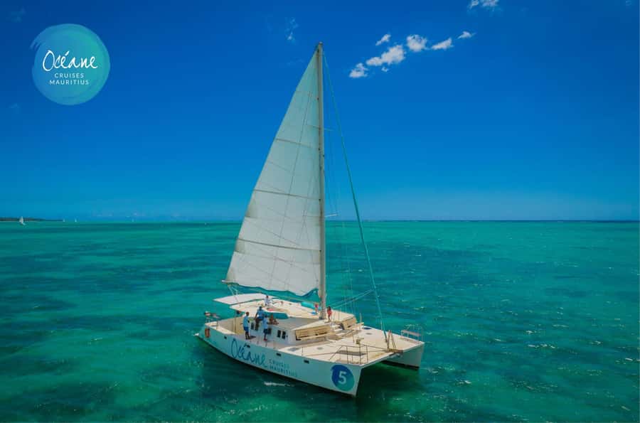 Île aux Cerfs: Private Catamaran Cruise with Gourmet Lunch - A private catamaran day in Mauritius, built around the lagoon