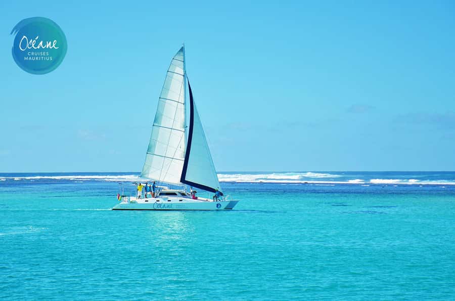 Île aux Cerfs: Private Catamaran Cruise with Gourmet Lunch - Ile aux Aigrettes and Ilot Flamants, marine life viewing in calmer conditions