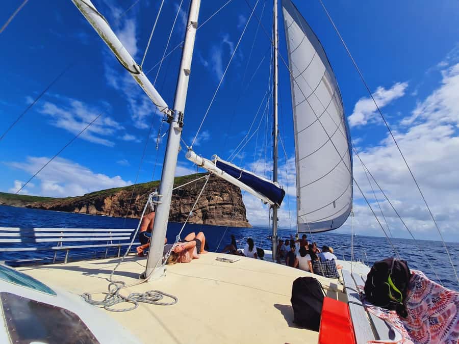 Ilot Gabriel: Catamaran Cruise & BBQ Lunch - Ilot Gabriel and its protected-feeling beaches