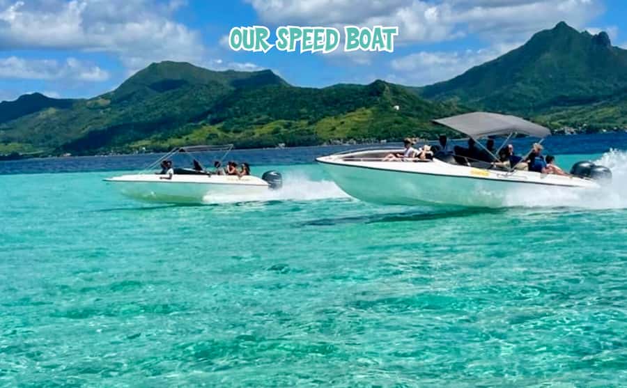 Mauritius: 5 Islands of the East Speedboat Tour with BBQ - GRSE Waterfall: the refreshing contrast you want on a sea day