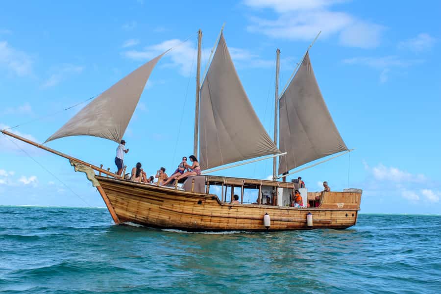 Mauritius: Boat trip to Ile aux Cerfs with Lunch/waterslide - The Snorkel Stop and Onboard Waterslide Time