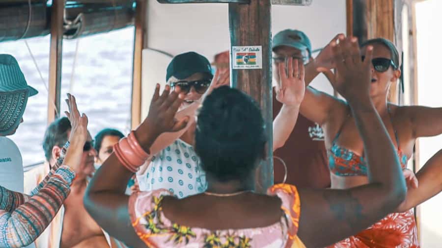 Mauritius: Boat trip to Ile aux Cerfs with Lunch/waterslide - Grand River South East Swimming, Then a River Boat Segment