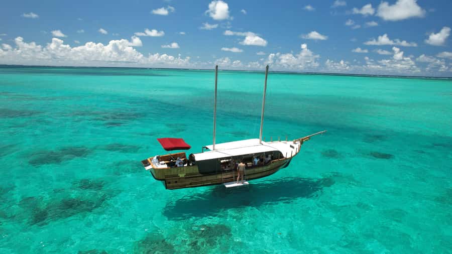 Mauritius: Boat trip to Ile aux Cerfs with Lunch/waterslide - Food, Drinks, and the Crew Entertainment That Keeps It Fun
