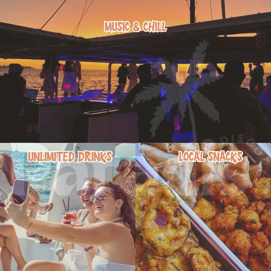 Mauritius: Catamaran Sunset Cruise with Food, Drinks & DJ - Safety briefing, calm lagoon sailing, and marine life watching