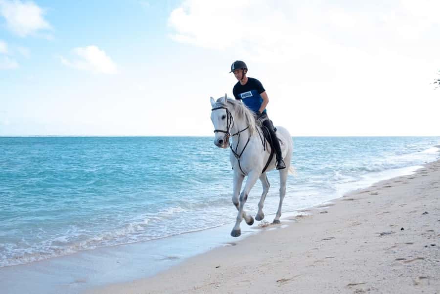 Mauritius: Horse riding on the deserted beach of Riambel - Riambel’s deserted beach: why this ride feels different