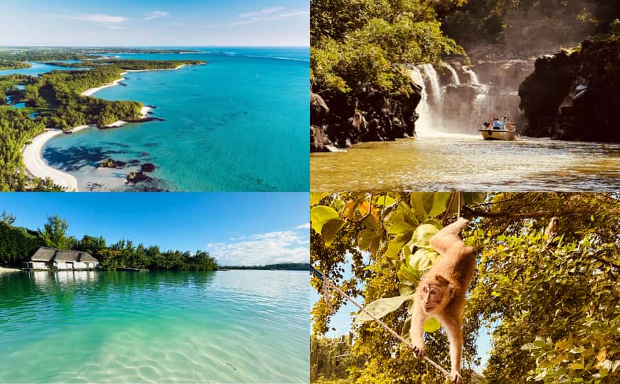 Mauritius: Ile aux Cerfs Speedboat Tour with Lunch & Drinks - GRSE Waterfalls Stop at the Mouth of the Longest River