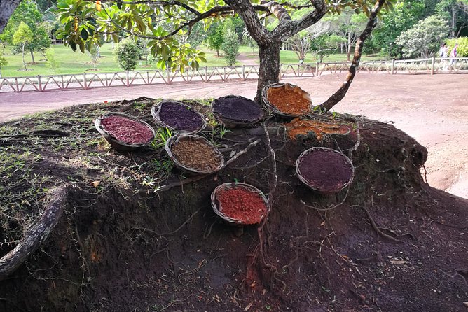 Mauritius Private South West Tour - Chamarel Seven Coloured Earth: the sand colors that stop conversations