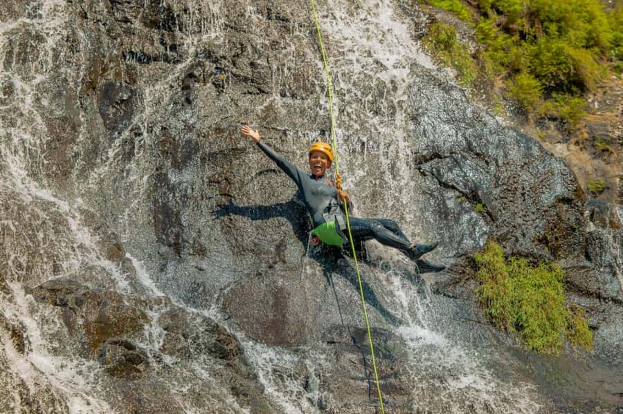 Mauritius: Tamarind Falls Canyoning Adventure - The safety system: training, certified guides, and real options