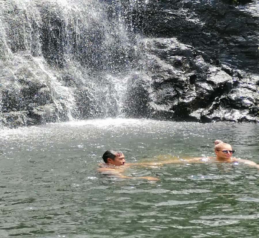 Mauritius: Tamarind Falls Guided Hike with Swim and Lunch - Stop One: the canyon entry and the first real look at the falls