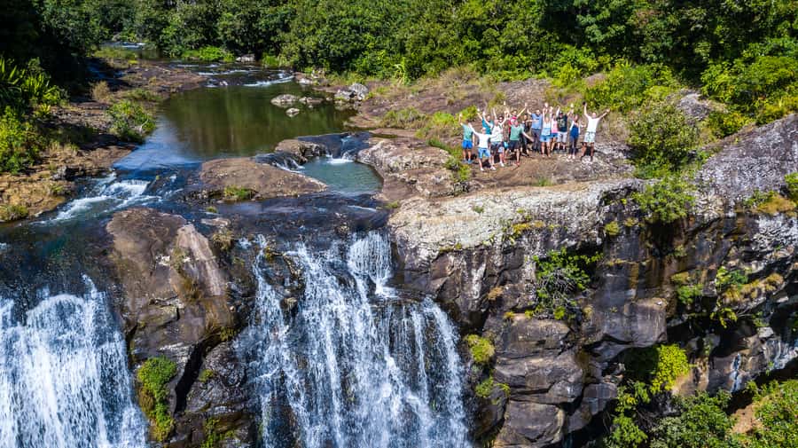 Mauritius: Tamarind Falls Highlights 3-Hour Hiking Trip - Rivière Tamarin waterfalls: swimming stops that make the hike memorable