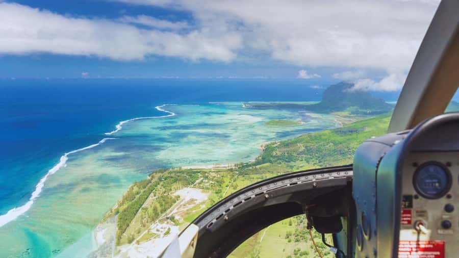 Mauritius: Underwater waterfall by Helicopter tour - Grand Bassin Flyover And The Feel Of A Sacred Crater Lake
