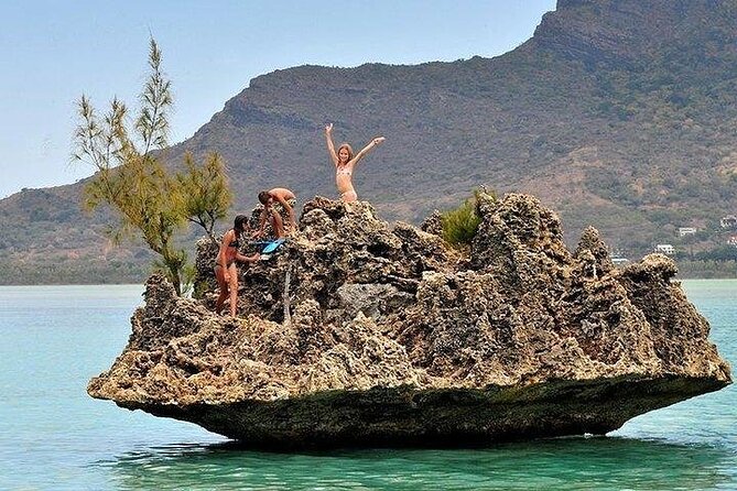 Private Speed Boat Tour and Dolphin Encounter at Ile aux Benitier - Crystal Rock Snorkeling: Clear Water and Le Morne Views