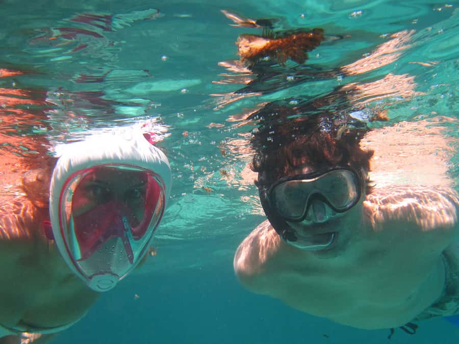 Snorkeling Excursion in Blue Bay Marine Park - The glass-bottom boat: viewing coral before you swim