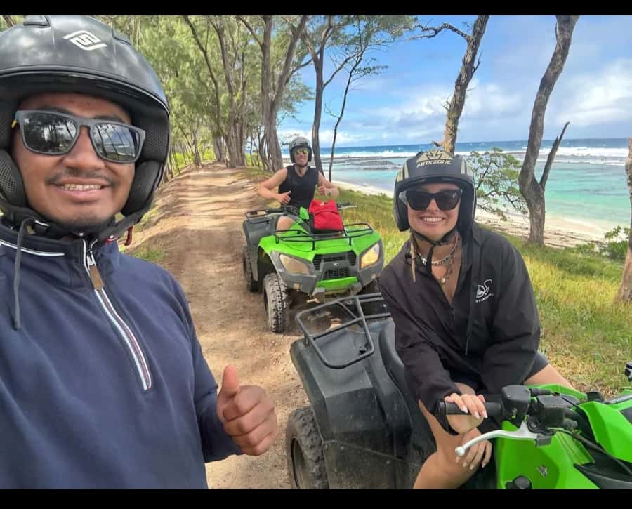 South of Mauritius: Quad Bike Tour - How the Training and Safety Works on a Quad