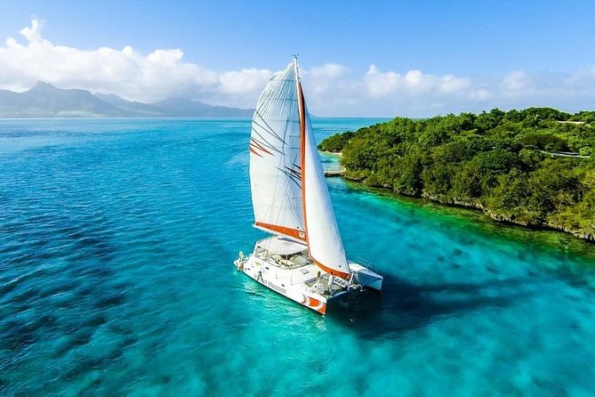 Spectacular Catamaran trip to Ile Aux Cerf with Lunch & Transfer - Trou d’Eau Douce to the Grand River South East Waterfall Stop