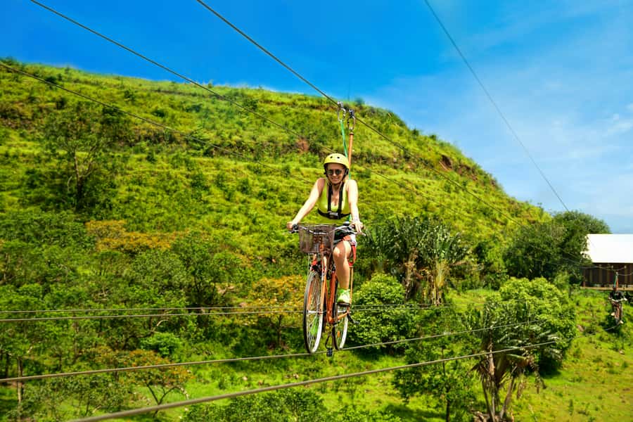 Try our Ultimate thrilling bicycle-zip-lining activity! - Key highlights worth targeting